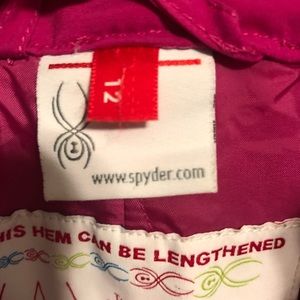 Spyder ski snowpants Girls size 12